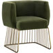 Gala Forest Green Dining Armchair